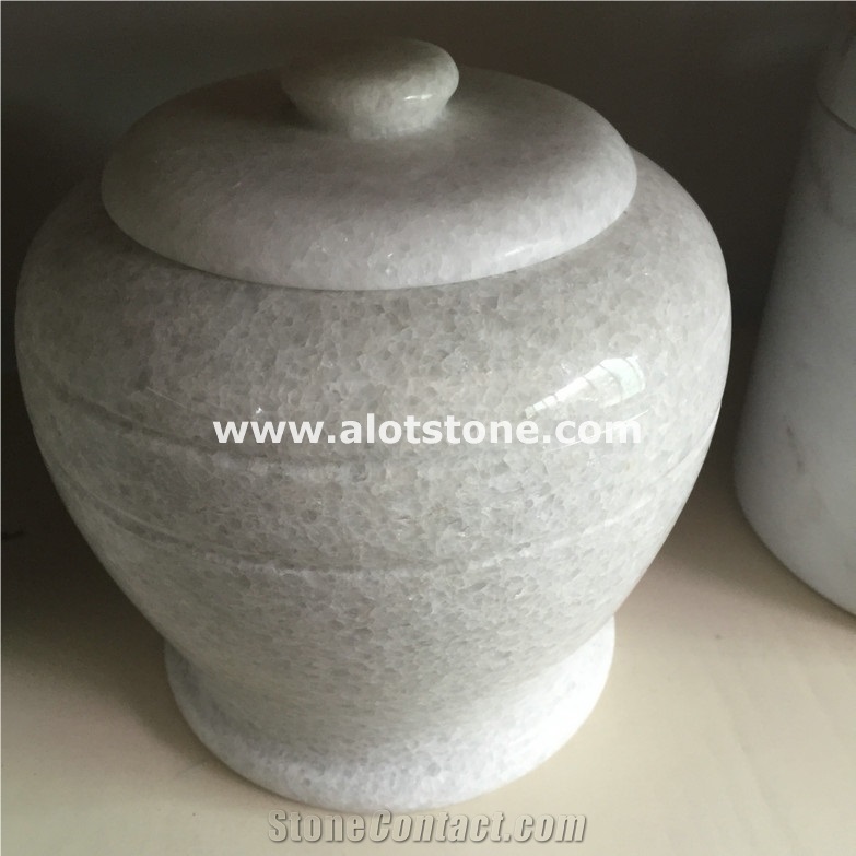 White Marble Urn India White Marble Urns