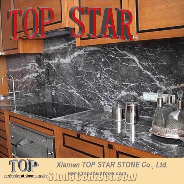 Italian Gray Marble Grigio Carnico Marble 2cm Slab