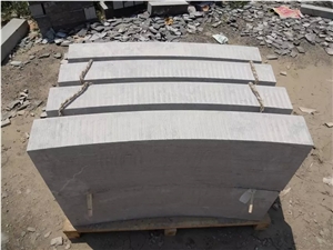 China Bluestone Round Kerb,Curbs,Side Stone,Road Stone Kerbstone