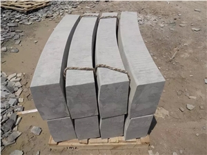 China Bluestone Round Kerb,Curbs,Side Stone,Road Stone Kerbstone