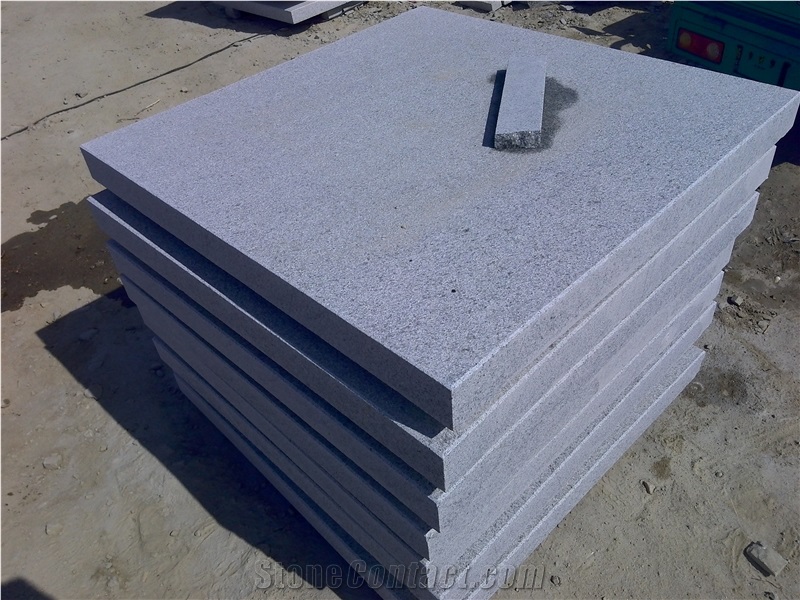 G603 New White Grey Granite Floor Tiles
