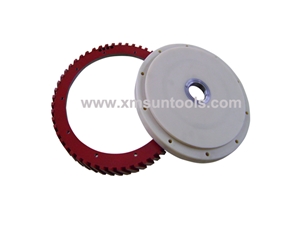 Silent Calibrating Wheel,Diamond Milling Wheel for Stone Calibrating, Silent Core Profile Wheel for Cutiting Granite Marlbe