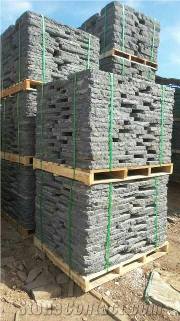 Basalt Landscaping Stones, Lava Garden Step Stone, Grey Basalt Cube Stone & Pavers