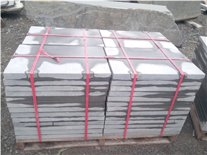 Black, Grey Basalt Cut to Size (Flamed )