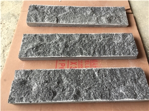 Black Marble Mushroomed Wall Cladding Tiles Viet Nam