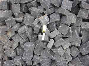 Vietnam Black Basalt Cube Stone, Pavers, Cobble Stone