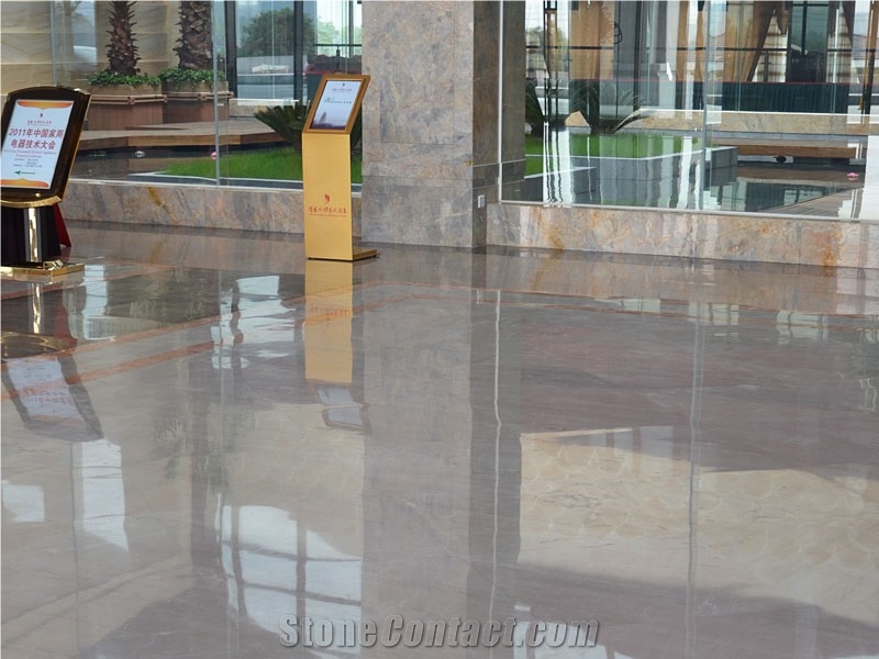 Angel Beige Marble Slabs & Tiles, China Beige Marble