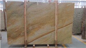 Golden Macauba, Giallo Macaubas Quartzite Slabs & Tiles, Brazil Yellow Quartzite
