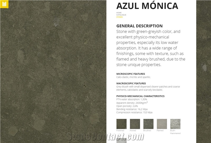 Azul Monica Limestone Blocks