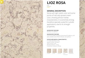 Lioz Rosa Limestone Tiles & Slabs, Pink Polished Limestone Floor Tiles, Wall Tiles