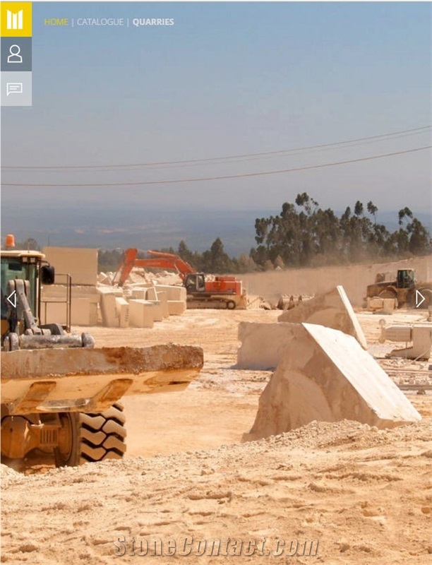 Moca Creme Medio Limestone Blocks