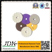 3 Step Flexible Polishing Pads for Granite, Marble, Concrete, Engineer Stone Polishing, Supreme Quality, Good Finishing, Easy to Use