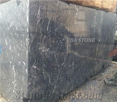 Fossil Black Marble Blocks
