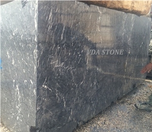 Fossil Black Marble Blocks