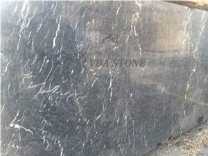 Fossil Black Marble Blocks