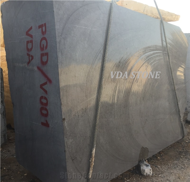 Grey Pietra Marble Blocks Iran