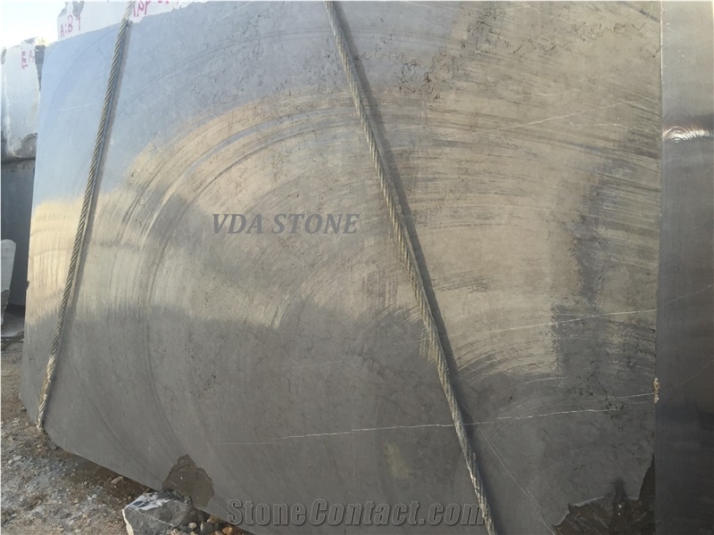 Grey Pietra Marble Blocks Iran