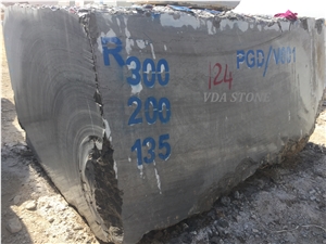 Grey Pietra Marble Blocks Iran