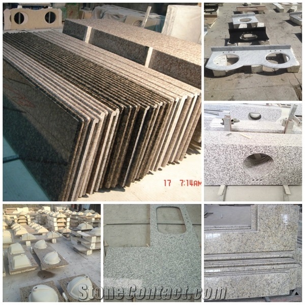 Baltic Brown Granite Countertops, Granite Vanitytop, Granite Vanitytop