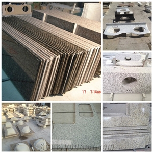Baltic Brown Granite Countertops, Granite Vanitytop, Granite Vanitytop