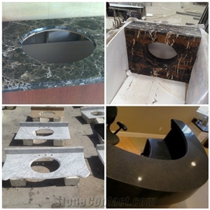 Baltic Brown Granite Countertops, Granite Vanitytop, Granite Vanitytop