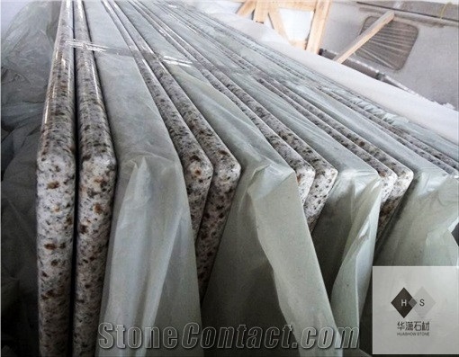G682 Granite Countertop, Granite Bathroom Countertops, G682 Yellow Granite Vanity Tops