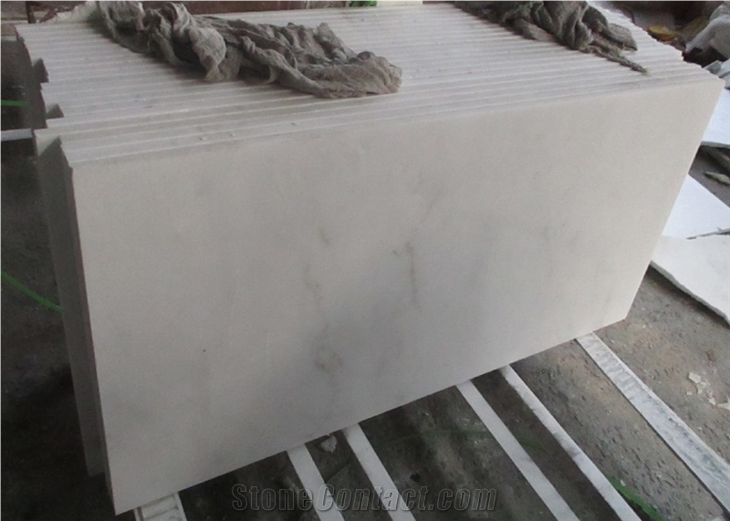 Bianco Sivec White Marble Slab & Tile, China White Marble