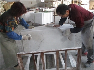 Bianco Sivec White Marble Slab & Tile, China White Marble