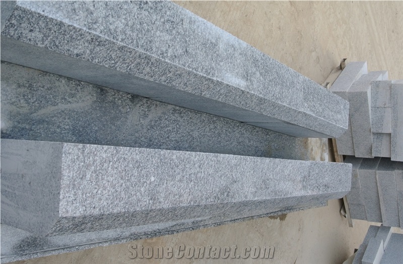 Cheap Light Grey Granite G603 Granite Kerbstones, Kerbs and Curbs
