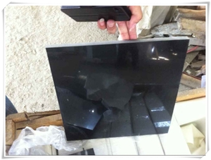 China Excellent Quality Mongolia Black Granite Tiles