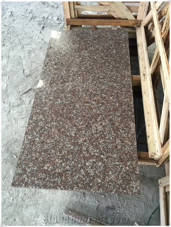 Factory Price Building Material G687 Tiles Peach Red Granite