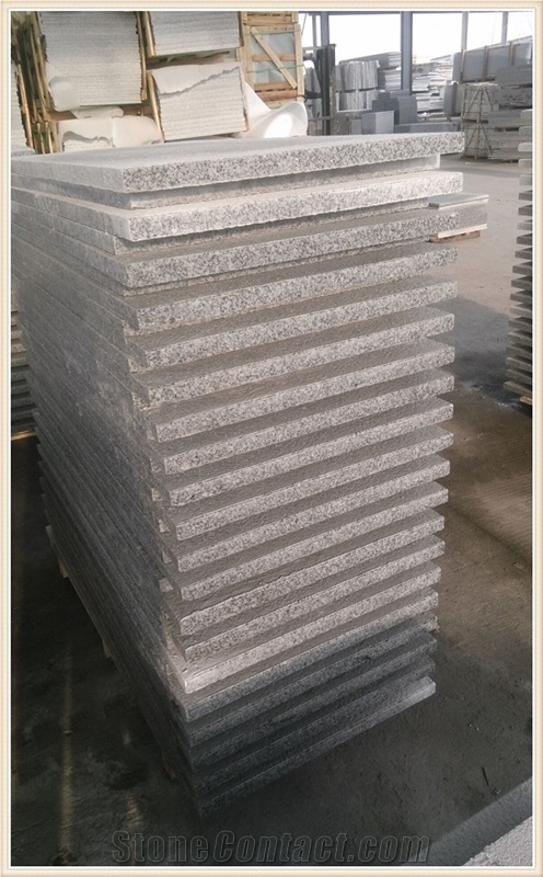 Factory Price G603 Granite Tiles Flamed Grey Granite