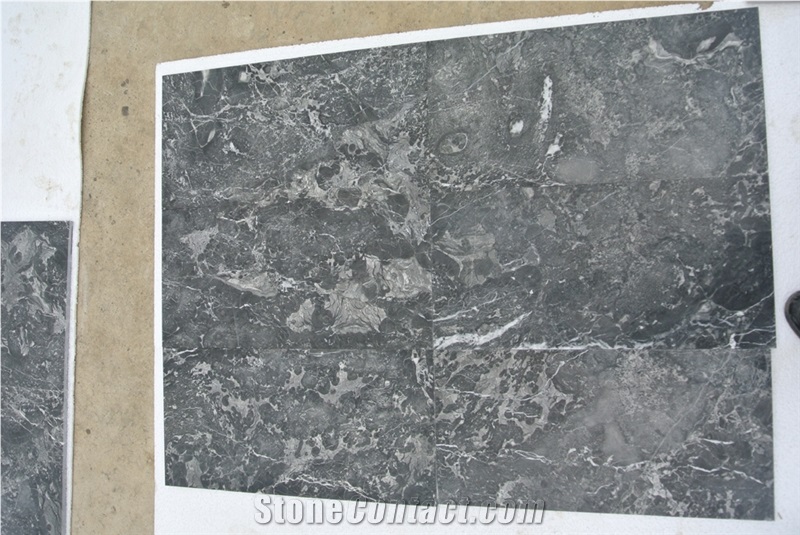 Grigio Carnico Grey Marble Slab & Tile, China Grey Marble