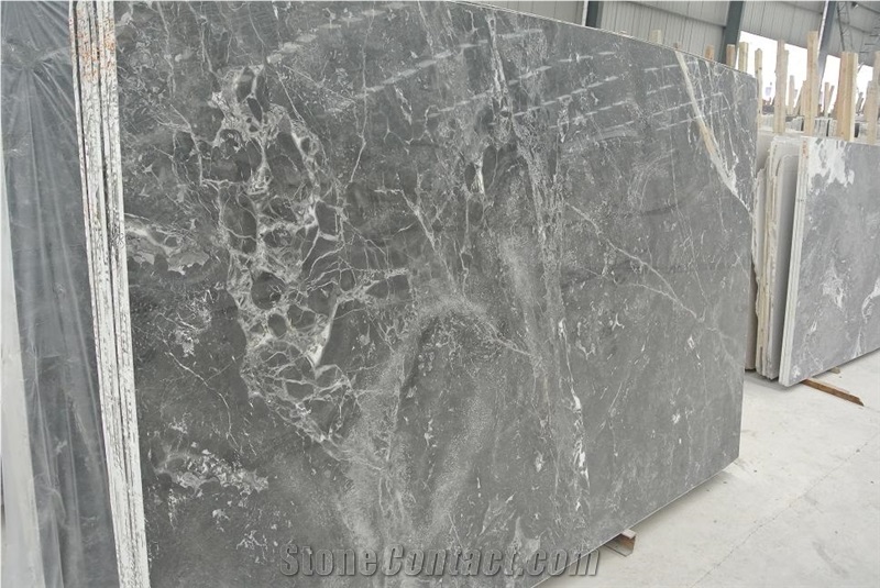 Grigio Carnico Grey Marble Slab & Tile, China Grey Marble