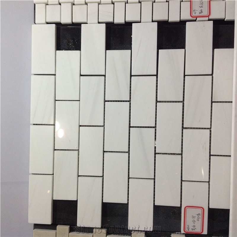 High Quality Bianco Dolomite Marble Mosaic