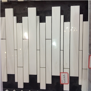 High Quality Bianco Dolomite Marble Mosaic