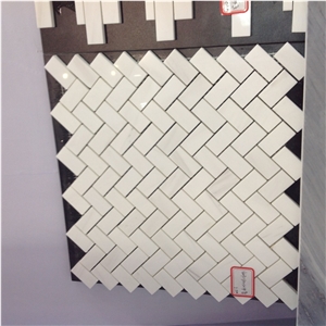 High Quality Bianco Dolomite Marble Mosaic