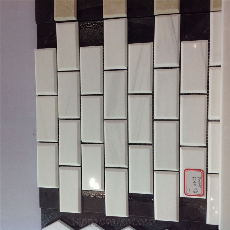 High Quality Bianco Dolomite Marble Mosaic Tiles