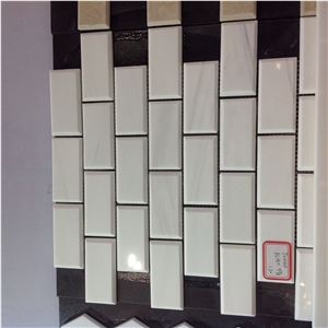 High Quality Bianco Dolomite Marble Mosaic Tiles
