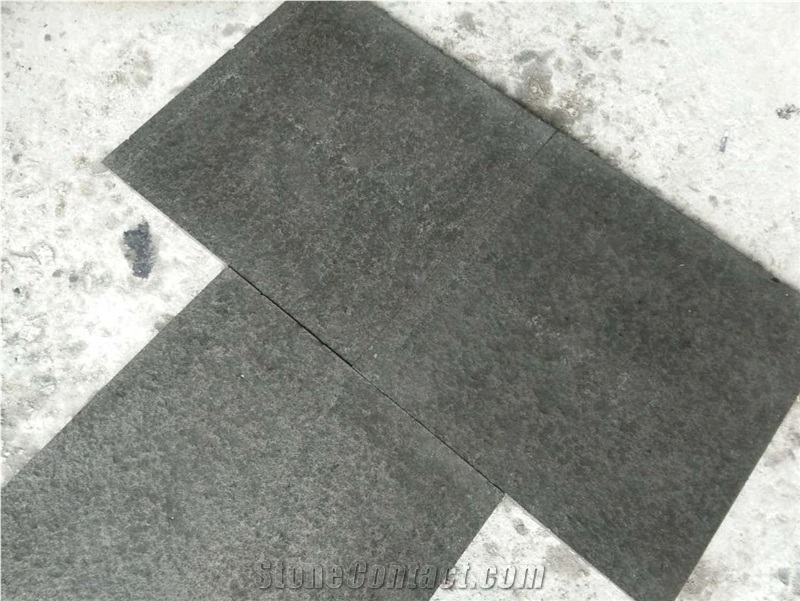 High Quality Mongolia Black Granite Tiles and Slabs