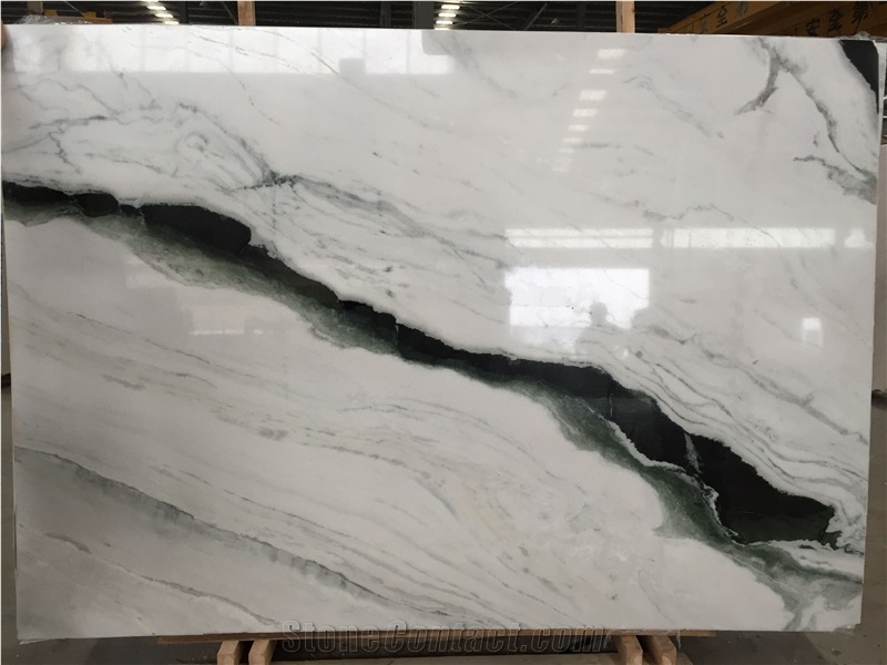 New Panda White Marble Tiles and Slabs