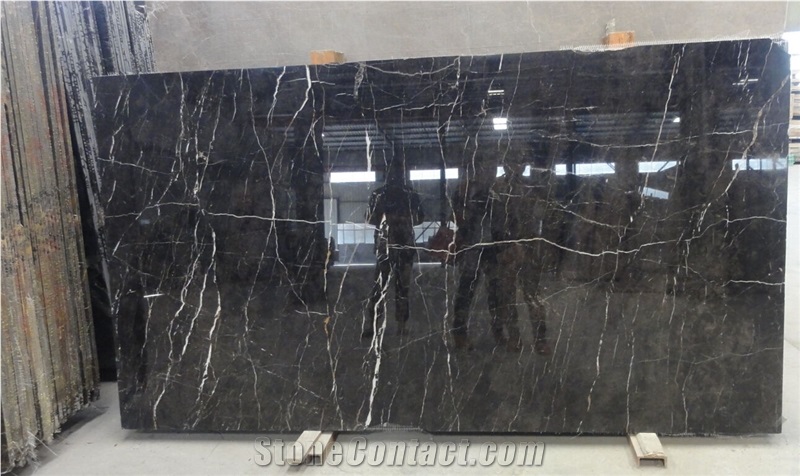 New St Laurent Brown Marble Tiles and Slabs from Own Quarry