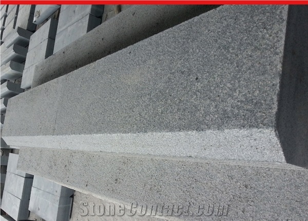 Padang Dark G654 Granite Kerbstone, Road Stone