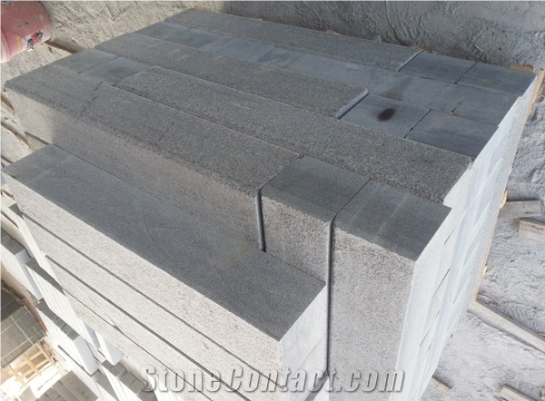 Padang Dark G654 Granite Kerbstone, Road Stone