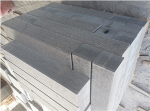 Padang Dark G654 Granite Kerbstone, Road Stone