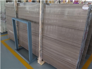 Coffee Wooden Marble Slabs & Tiles, China Brown Marble Slabs