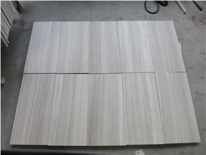Crystal White Wooden Honed A+ Grade Marble ,Wooden Marble, White Wood Grain Marble ,Crystal Wooden Vein White Marble Honed Tiles&Slabs