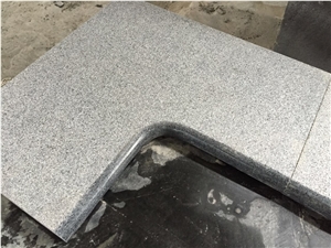 G654 Granite / Padang Dark / Dark Grey Flamed Pool Coping