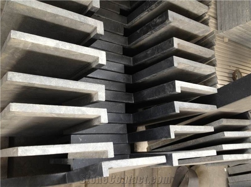 G684 Black Basalt Swimming Pool Decks, G684 Black Basalt, Raven Black, Black Pearl Pool Coping