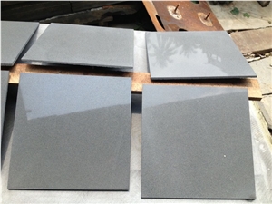 Grey Basalt Polished Tiles, Hainan Grey Basalt Floor Tiles, Grey Basalt, Basaltina, Basalto, Inca Grey, Walling & Flooring Polished Tiles